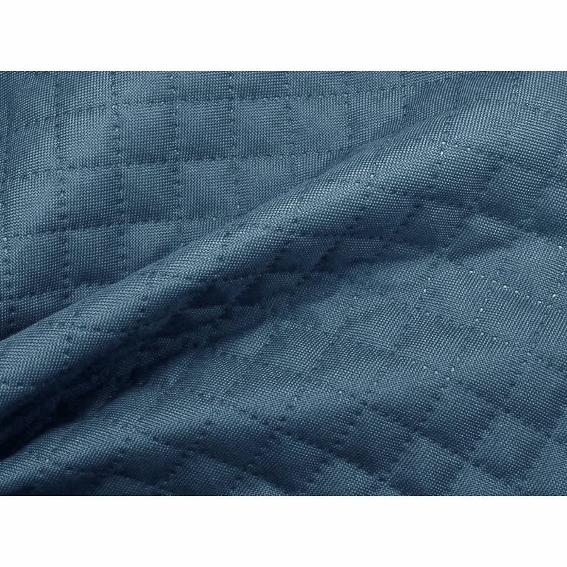 Prošívaná polyesterová tkanina 600d pu karo modrá 25 m