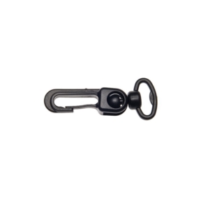 20 Pcs 38mm 1.5 Inch Black POM Plastic Spring Snap Clip Hooks Backpack  Carabiner Swivel Snap Hook Paracord Strap Hooks