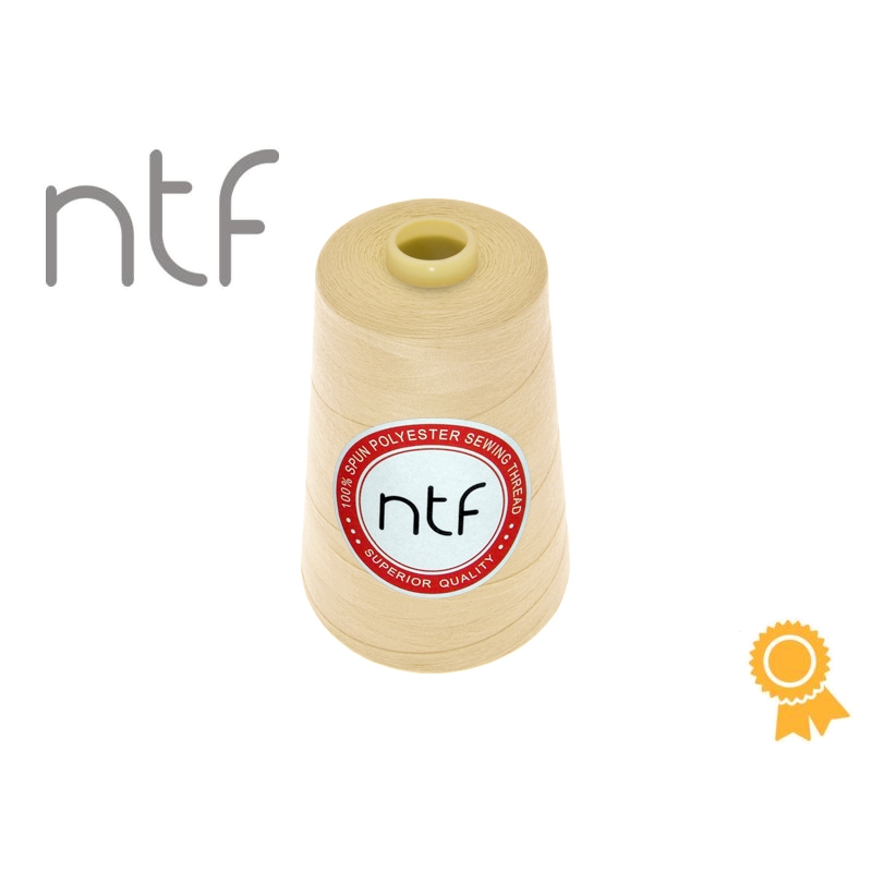 POLYESTER THREADS NTF 40/2LIGHT YELLOW A513 5000 YD