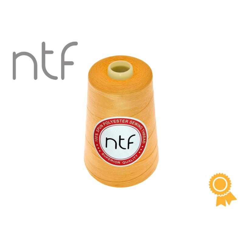 POLYESTER THREADS NTF 40/2AMBER YELLOW A520 5000 YD