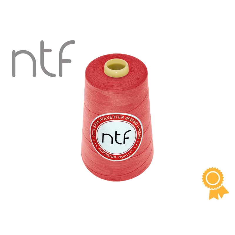POLYESTER THREADS NTF 40/2CORAL A543 5000 YD