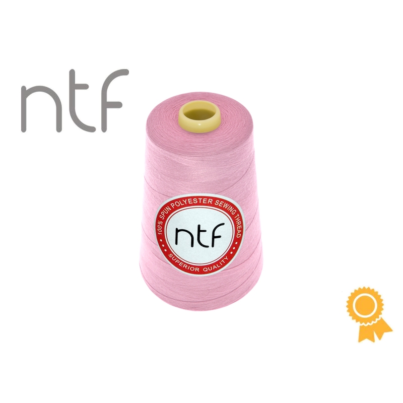 Nici poliestrowe NTF 120 (40/2)  cukierkoworóżowe A550 5000 yd