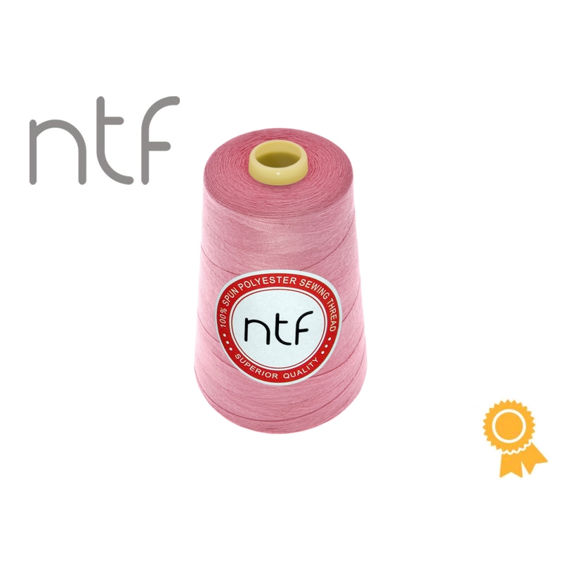 Nici poliestrowe NTF 120 (40/2)  różowe intensywne A552 5000 yd