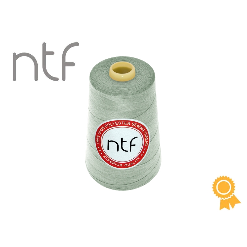 Nici poliestrowe NTF 120 (40/2)  seledynowe pastelowe A590 5000 yd