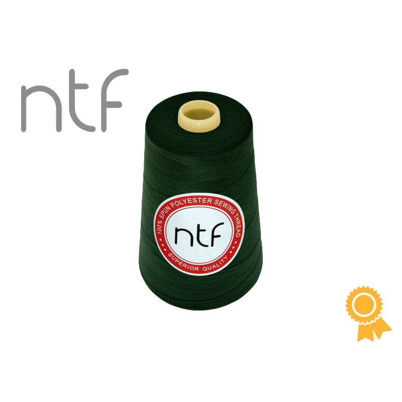 Nici poliestrowe NTF 120 (40/2)  butelkowozielone  A624 5000 yd