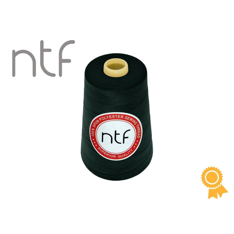 Nici poliestrowe NTF 120 (40/2)  butelkowozielone ciemne A625 5000 yd