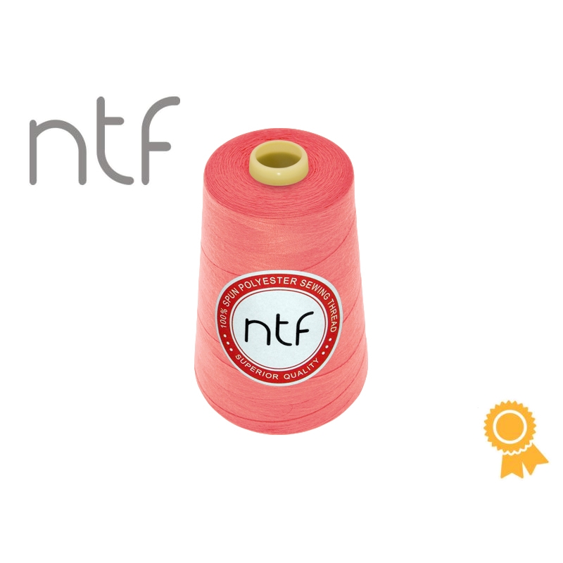 POLYESTER THREADS NTF 40/2NEON CORAL A666 5000 YD