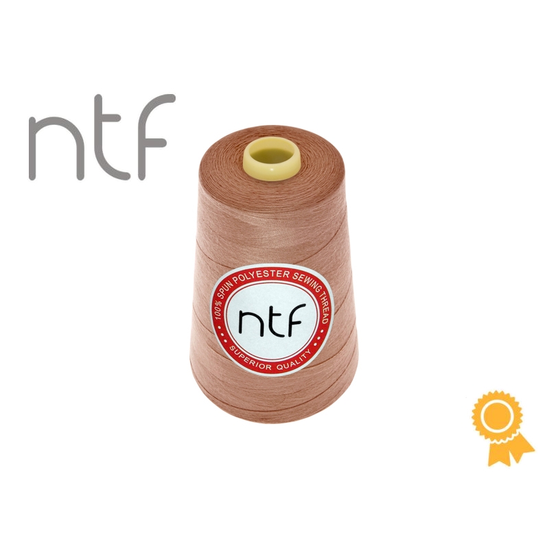 Nici poliestrowe NTF 120 (40/2)  różowobrązowe A674 5000 yd