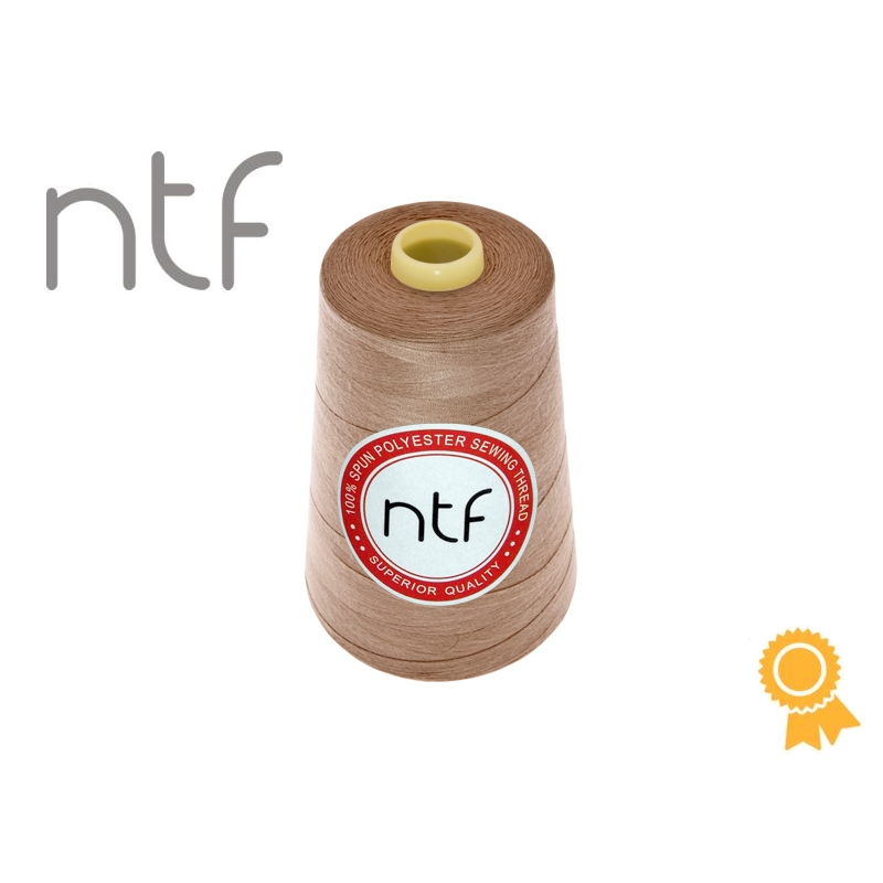 POLYESTER THREADS NTF 40/2LIGHT NUT-BROWN A696 5000 YD