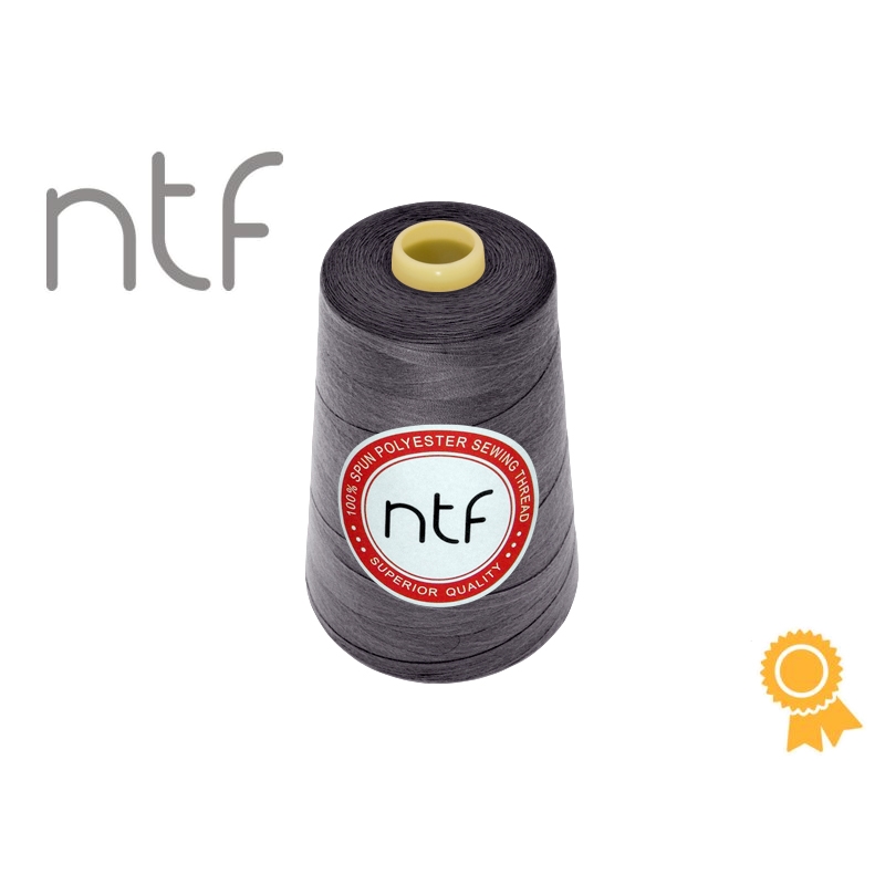 Nici poliestrowe NTF 120 (40/2)  grafitowe A745 5000 yd