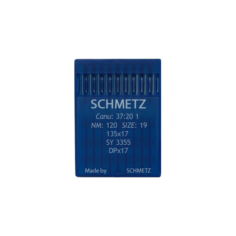NEEDLE FOR LOCKSTITCH SEWING MACHINE SCHMETZ 135X17 120 100 PCS
