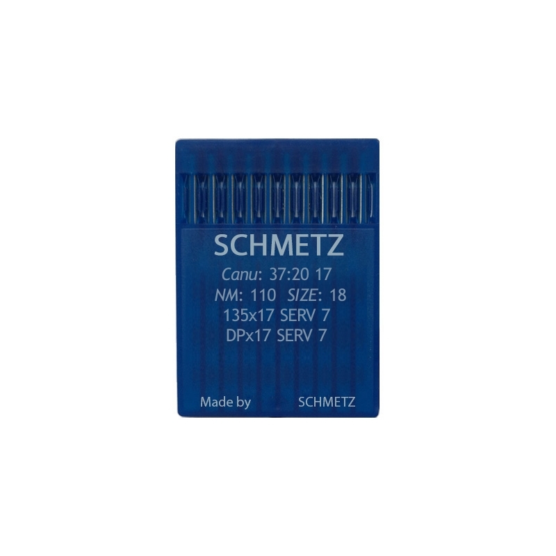 NEEDLE FOR LOCKSTITCH SEWING MACHINE SCHMETZ 135X17 SERV7 110 100 PCS