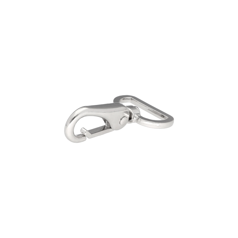 METAL SNAP HOOK RF-175 32 MM ERYK NICKEL 1 PCS