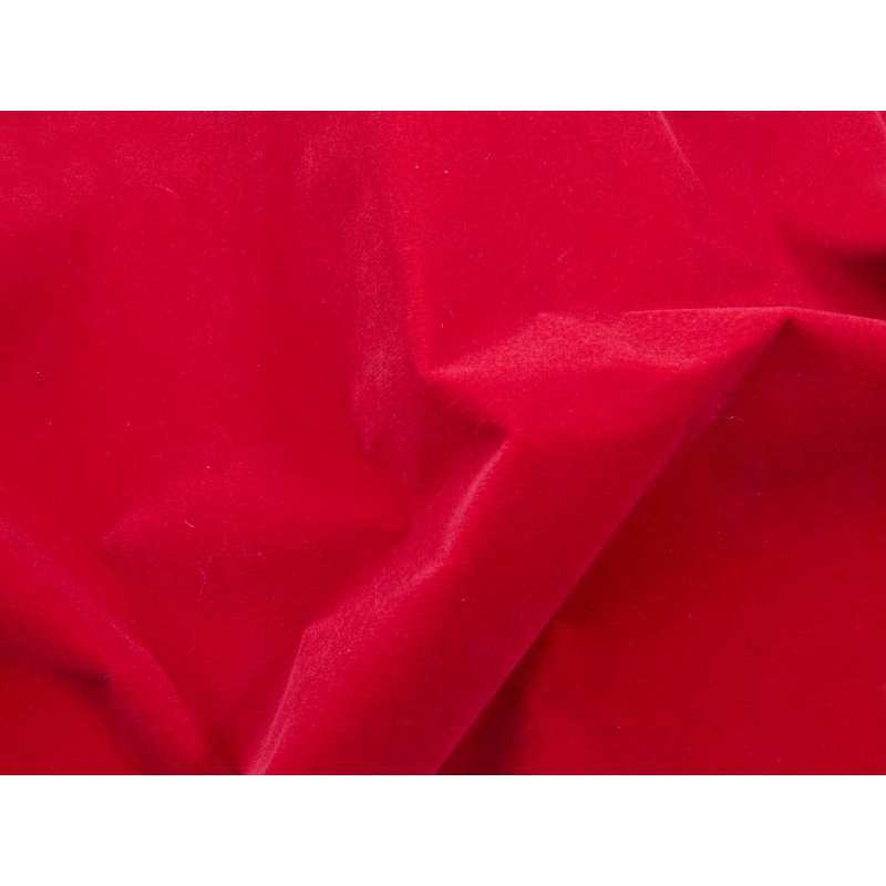 POLYESTER FABRIC FLOCK WITH GLUE 0,8 MM RED 171 150  CM