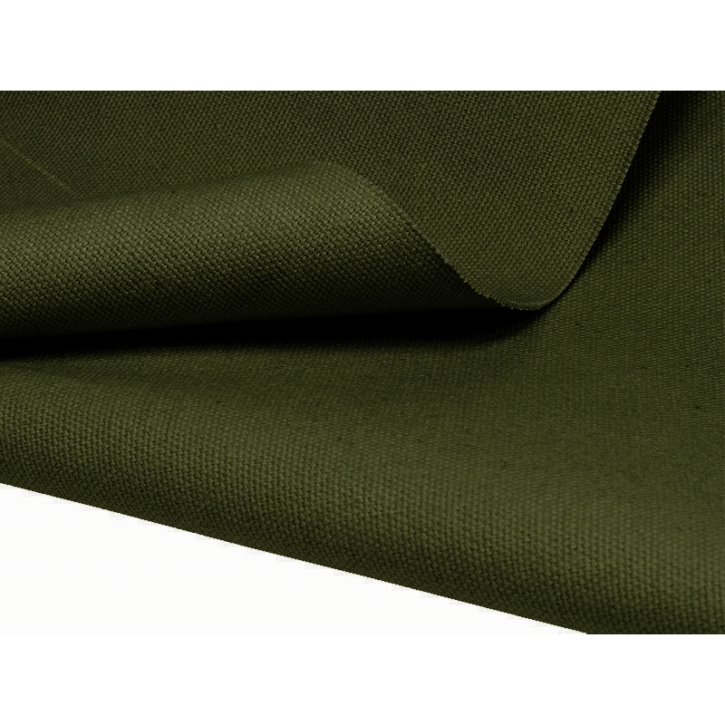 Cotton fabric canvas 400 g/m2 (305) olive 150 cm 40mb