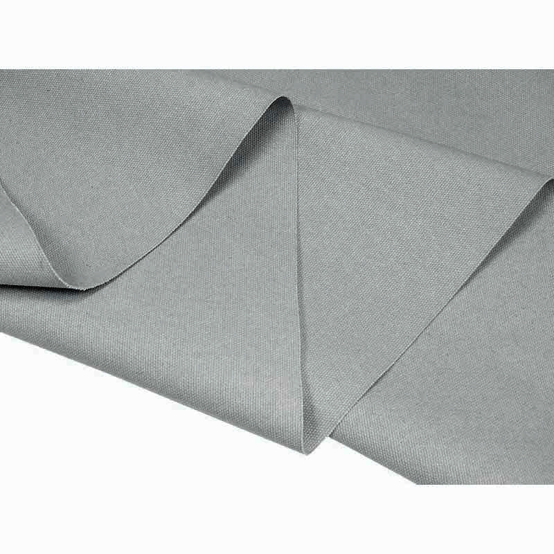 Cotton fabric canvas 400 g/m2 grey 165 cm 40 mb