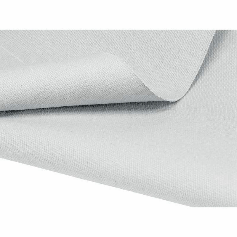 Cotton fabric canvas 400 g/m2 light grey 165 cm 40 mb