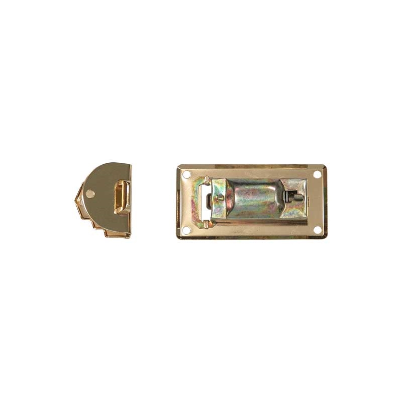 Briefcase lock 66/33 mm 0145 gold 1 pcs