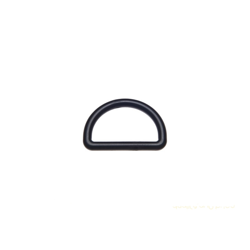 Plastic d-ring 25 mm (0324-8072b) olaf black 100 pcs