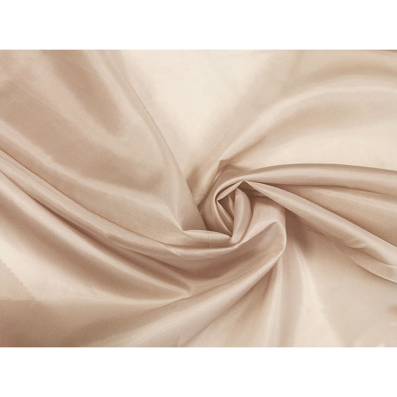 POLYESTER LINING FABRIC 180T (101) LIGHT BEIGE   150 CM 100 MB