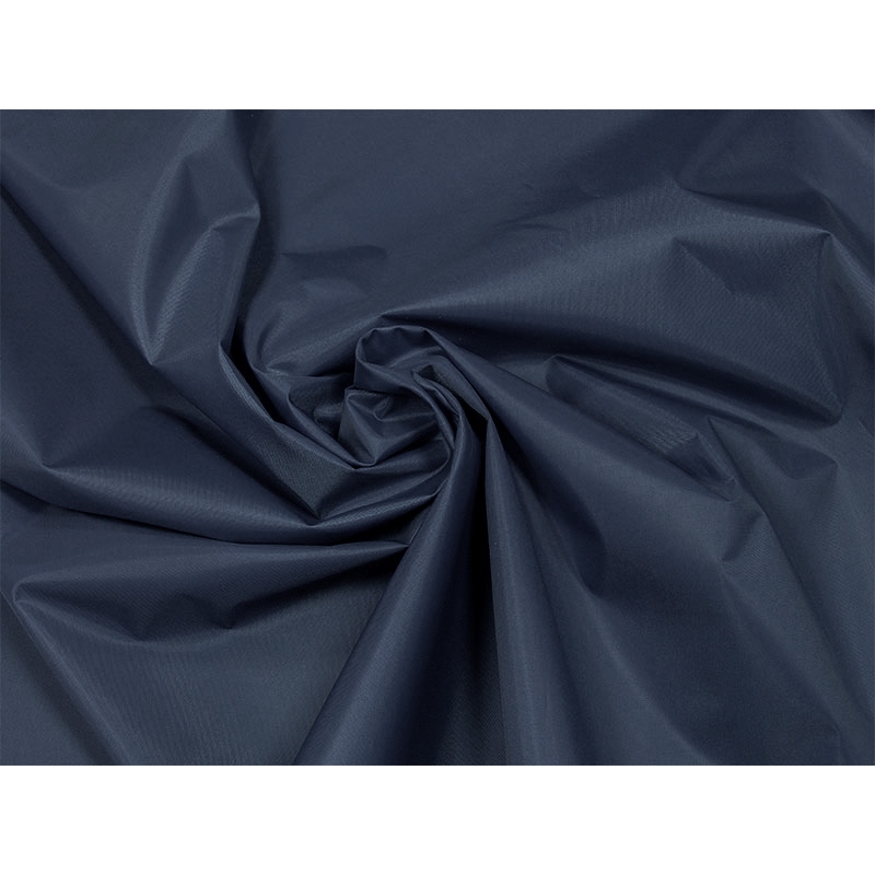 POLYESTER FABRIC 190D PVC COVERED NAVY BLUE 150 CM 50 RMT