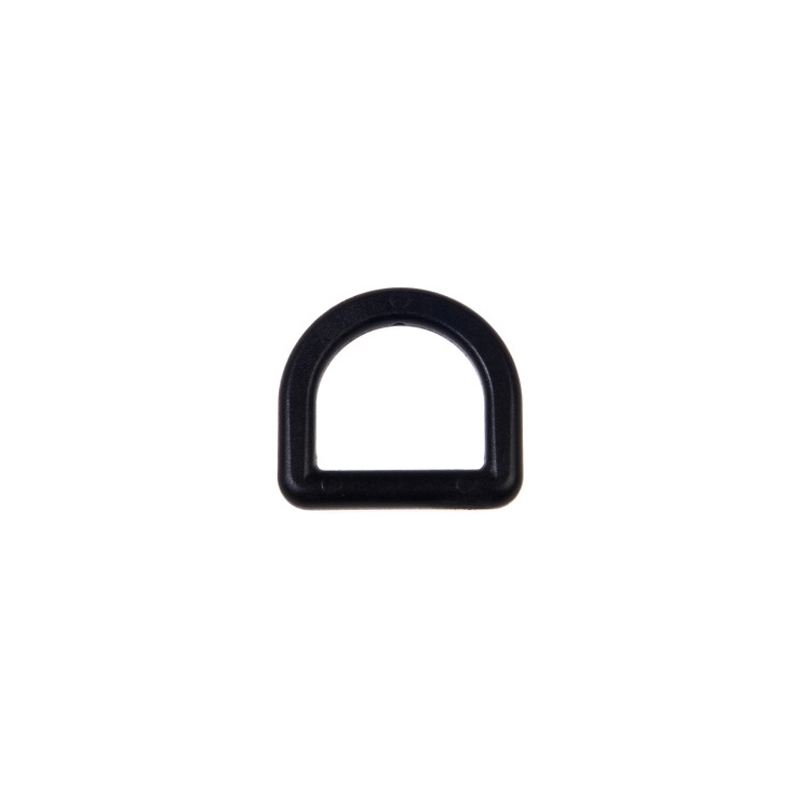 Plastic d-ring 20 mm (0324-8074) aleksy black 100 pcs
