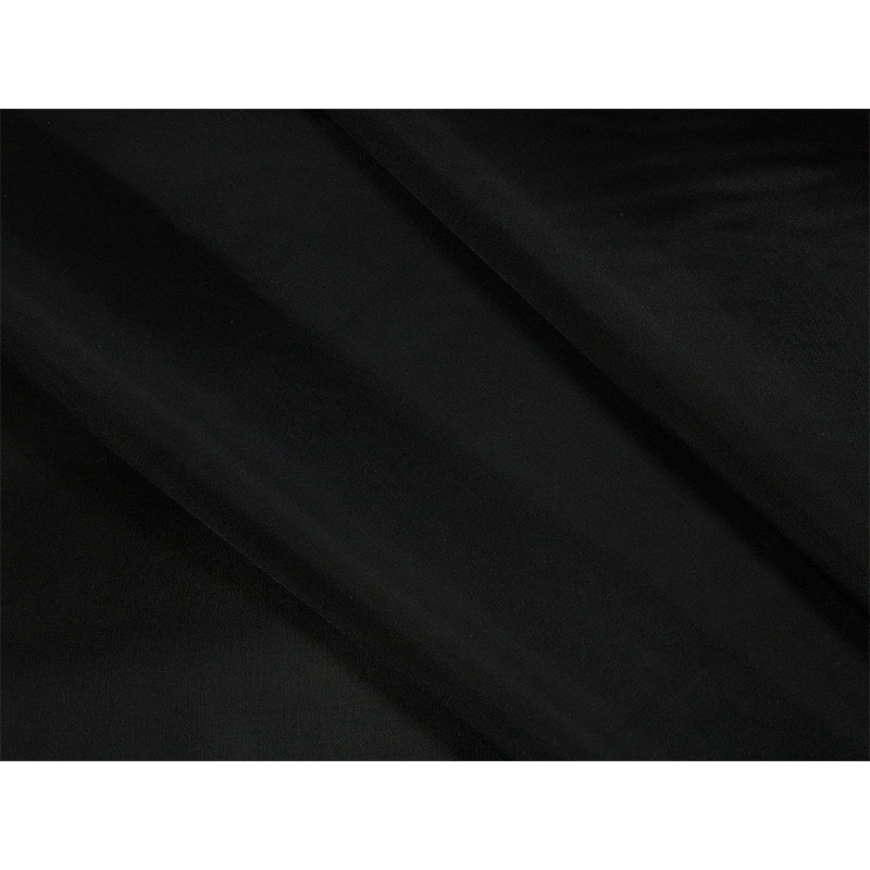 POLYESTER FABRIC 210D PVC-F A-GRADE COVERED BLACK 146 CM 50 MB