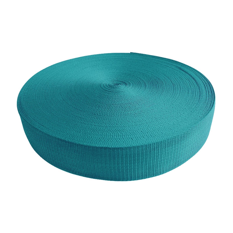 Webbing pp 50 mm / 1,3 mm turquoise  549 50 mb