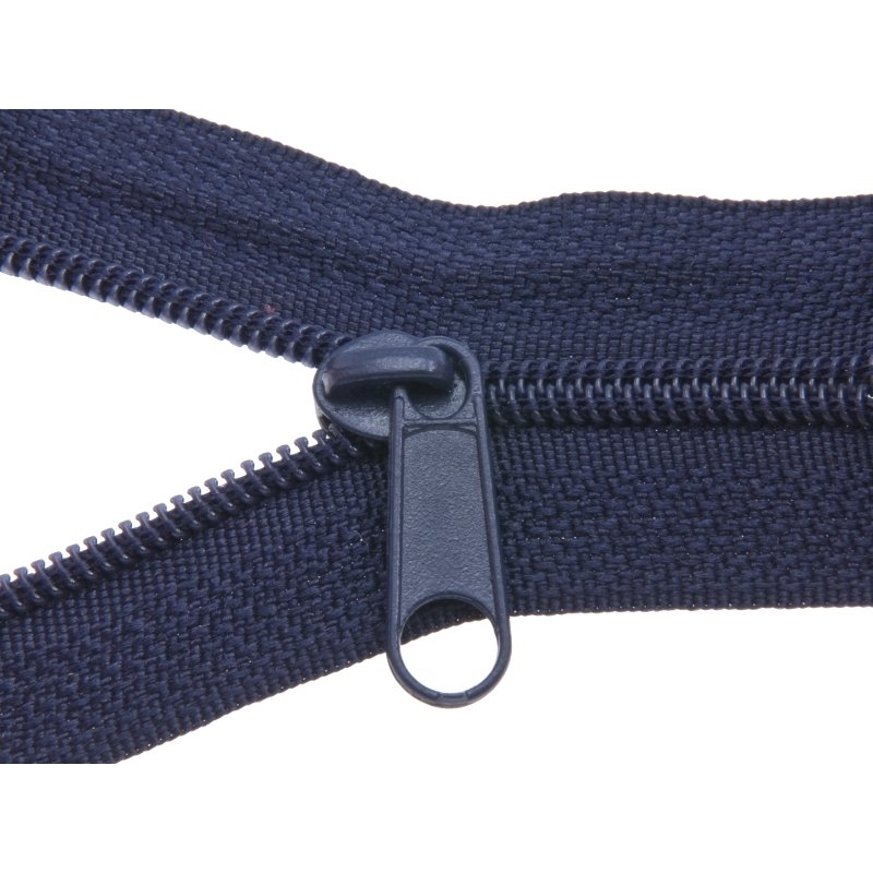 SLIDER FOR NYLON ZIPPER TAPES WITH  CORD 3 NON LOCK NAVY BLUE 500 PCS
