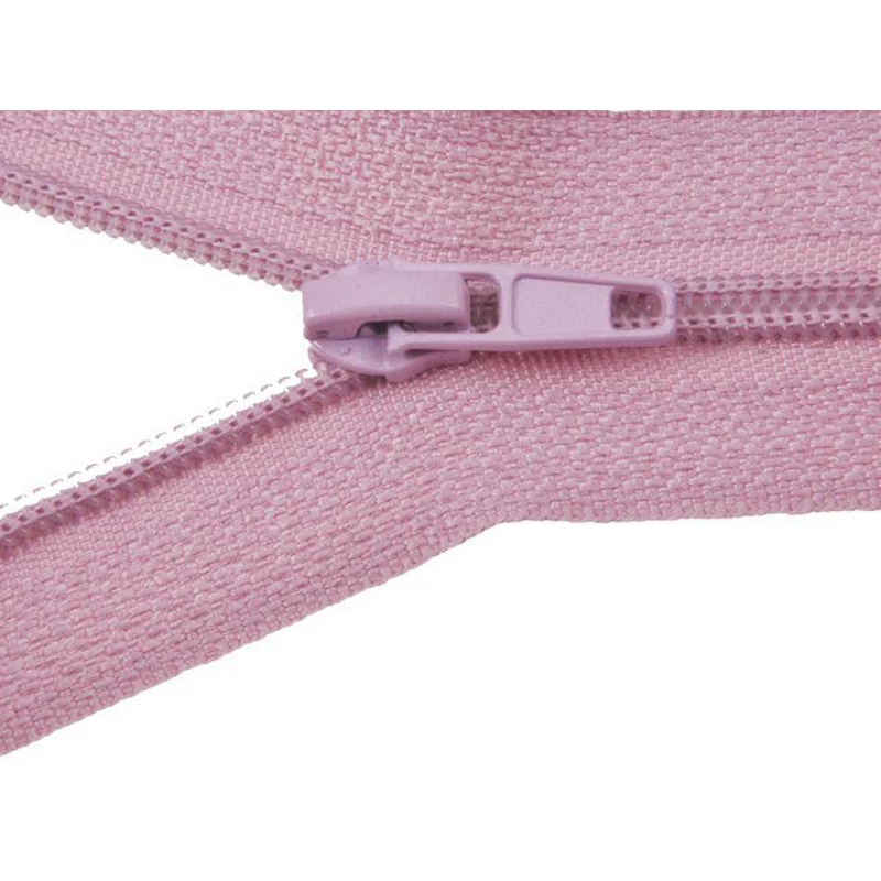 SLIDER FOR NYLON ZIPPER TAPES WITH CORD 3 AUTO LOCK PINK 100/500 PCS