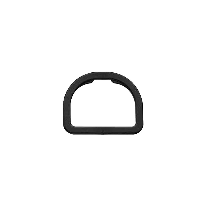 Plastic d-ring 32 mm (ctg) black
