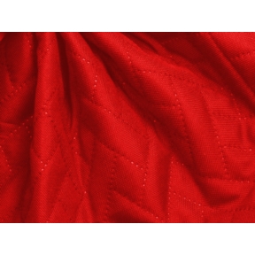 Tkanina Oxford pikowana wodoodporna plecionka (620) czerwona