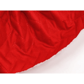 Tkanina Oxford pikowana wodoodporna plecionka (620) czerwona