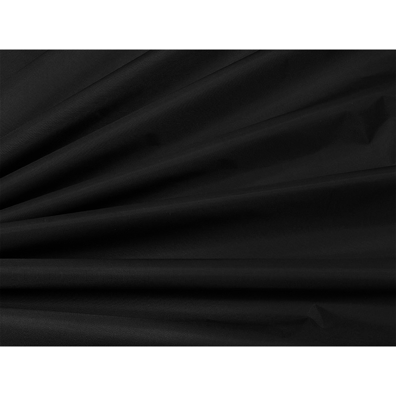 POLYESTER FABRIC 190D PVC COVERED BLACK 580 150 CM 1 RMT