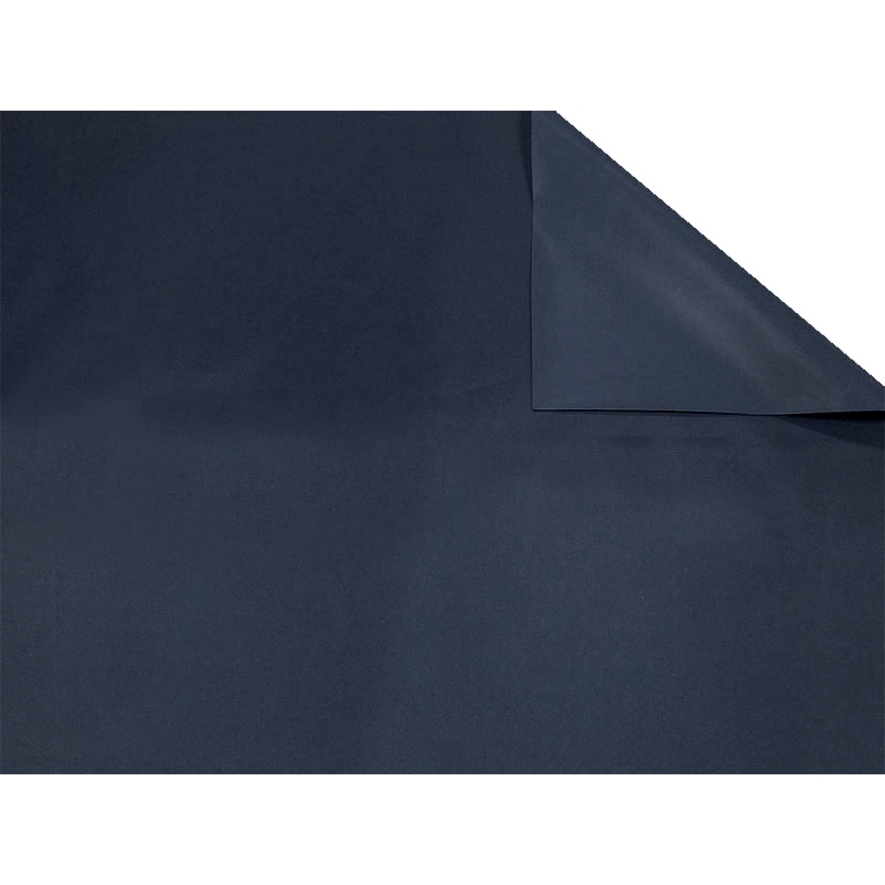 POLYESTER FABRIC 190D PVC COVERED NAVY BLUE 150 CM 1 RMT