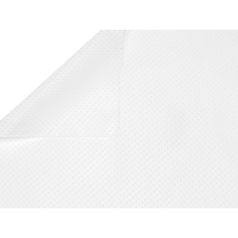 ANTI-SLIP POLYESTER FABRIC 420D PU COVERED WHITE 501 145 CM 1 MB