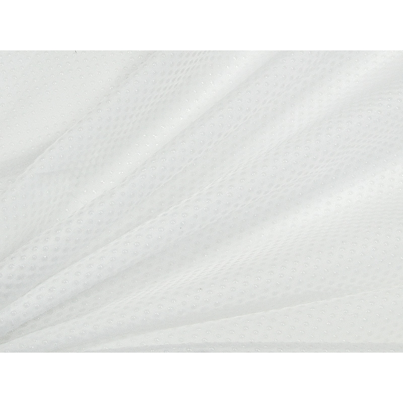 ANTI-SLIP POLYESTER FABRIC 420D PU COVERED WHITE 501 145 CM 1 MB