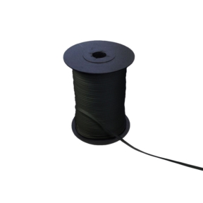 Taśma bawełniana odzieżowa lamówka  5 mm czarna