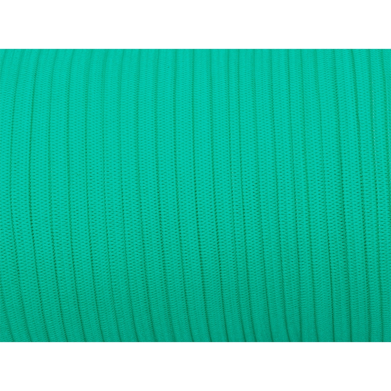 Elastischer band flach gestrickt 7 mm (533) Minze polyester 100 lm