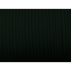 Taśma elastyczna płaska dziana  7 mm poliester (017) ciemnozielona