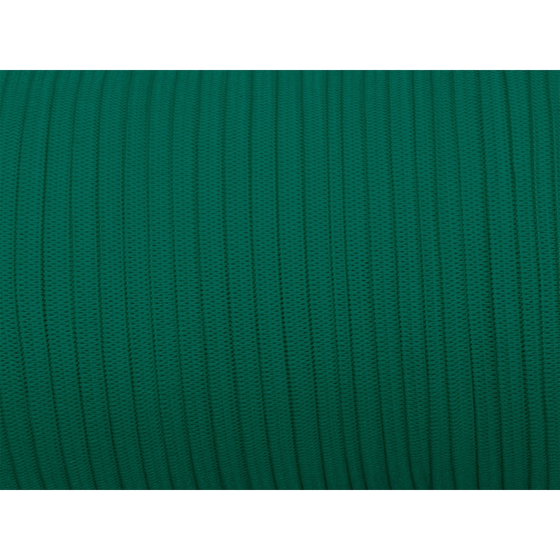 Elastischer band flach gestrickt 7 mm (906) Türkis polyester 100 lm