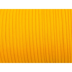 Taśma elastyczna płaska dziana  7 mm poliester (504) żółta