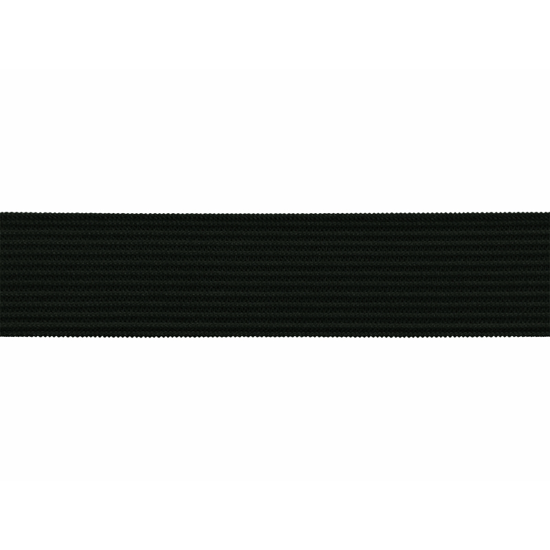 Elastischer band flach gestrickt 20 mm (017) dunkelgrün polyester 25 lm