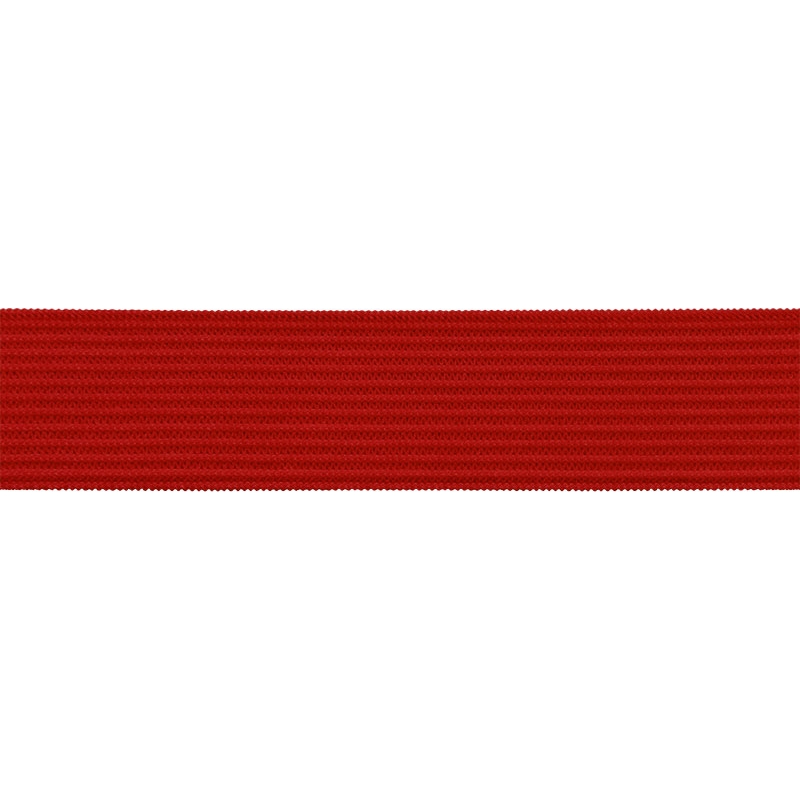 Pruženka hladká pletená 20 mm (171) červená polyester 25 m