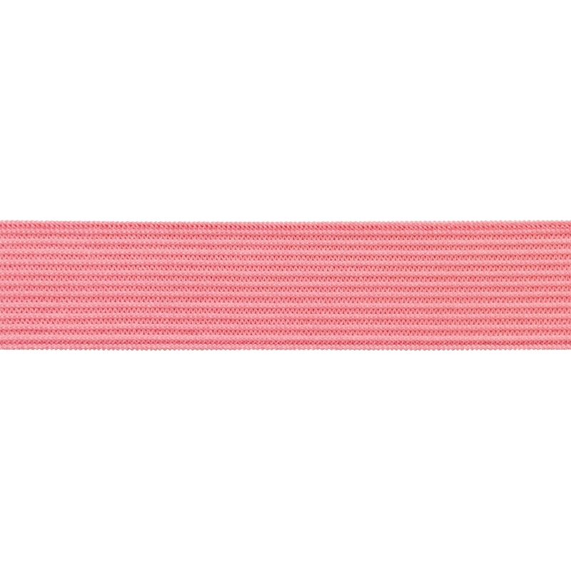 Pruženka hladká pletená 20 mm (513) růžový polyester 25 m