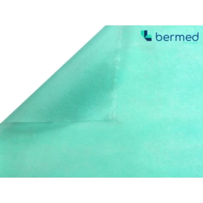 Bermed Laminat medyczny ochronny 73 g/m2 zielony (EN 14126) 50 mb