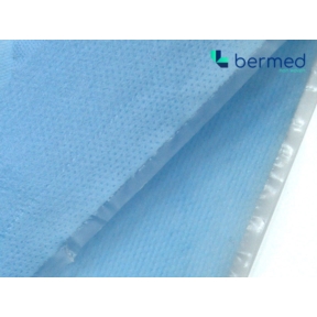 Bermed Laminat medyczny ochronny 53 g/m2 niebieski (EN 14126) 300 mb