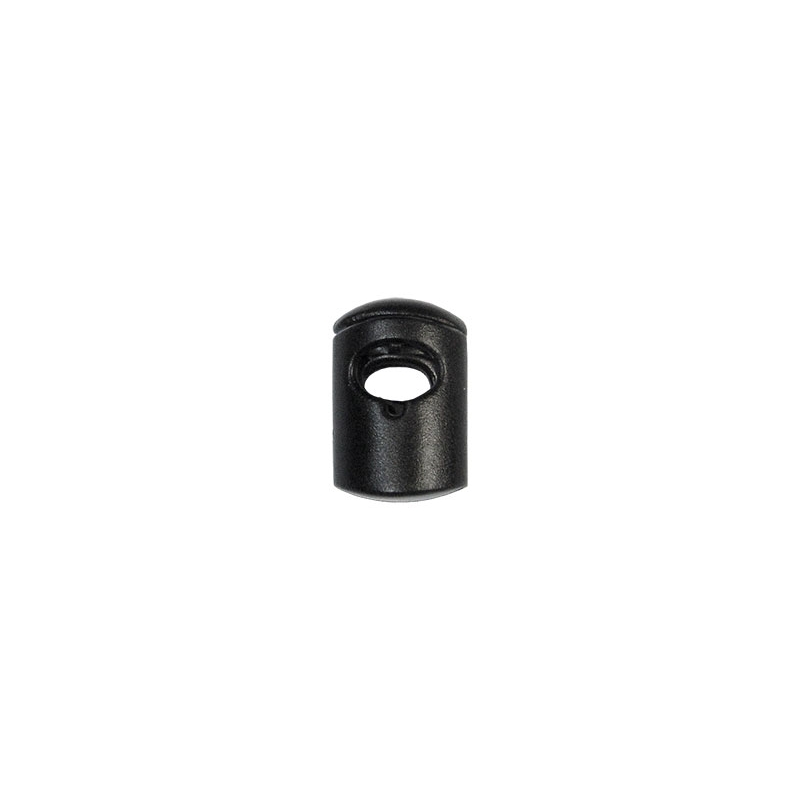 Plastic string stopper 4/5 mm (305-3039)  single kornel černý 500 ks