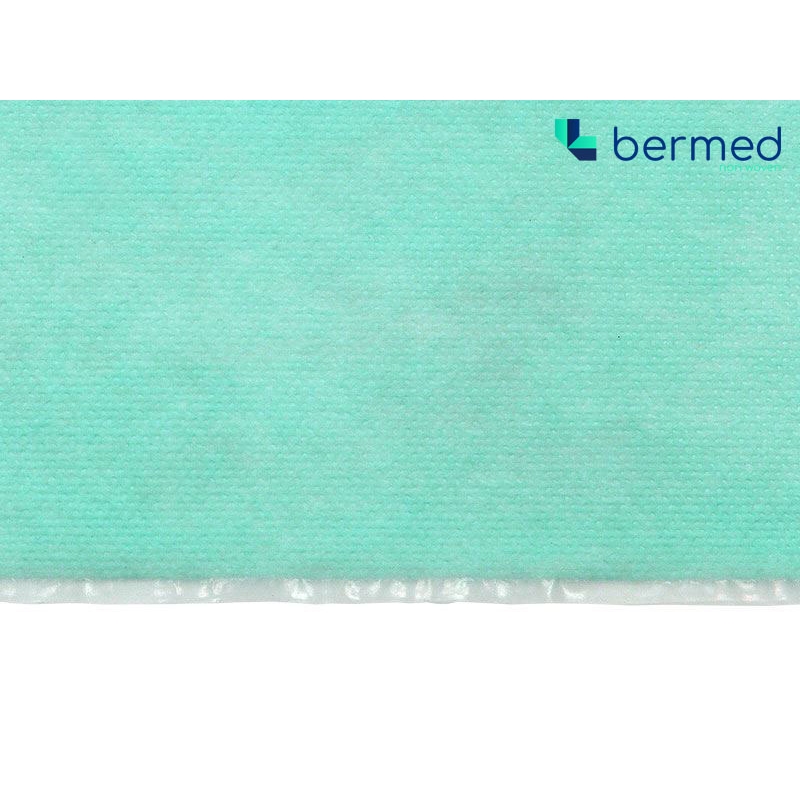 BERMED  MEDICAL PROTECTIVE LAMINATE 53 G/M2 GREEN (EN 14126) 150         M