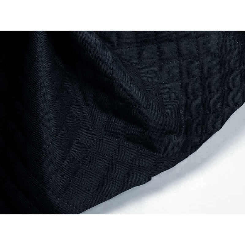 Prošívaná polyesterová tkanina 600d pu karo tmavomodrá 160 cm